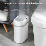 Lixeira com abertura automática