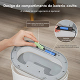 Lixeira com abertura automática